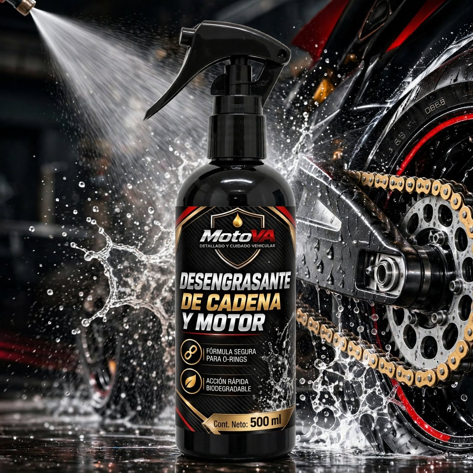 Desengrasante de Cadena y Motor